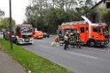 LKW blieb unter Bruecke haengen Koeln Ehrenfeld Innere Kanalstr Hornstr P018